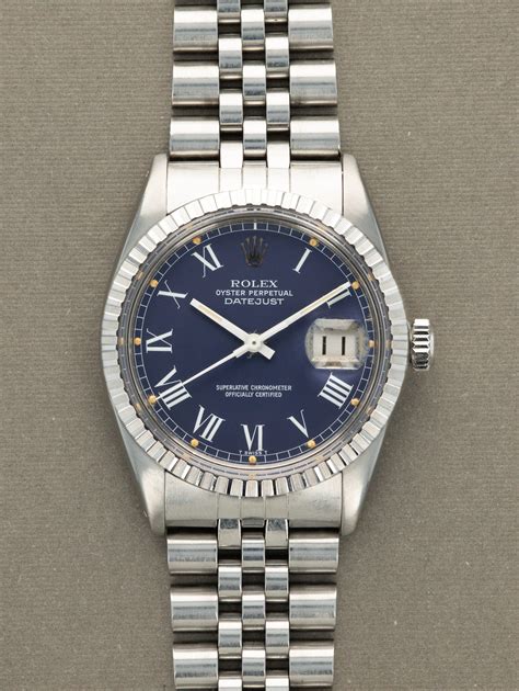 rolex blue buckley dial|rolex 16030 vintage.